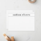 ひなモダン形名 ノートカード (正面/裏面インサイチュ)