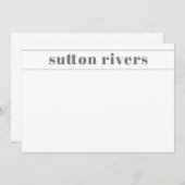 ひなモダン形名 ノートカード (正面/裏面)