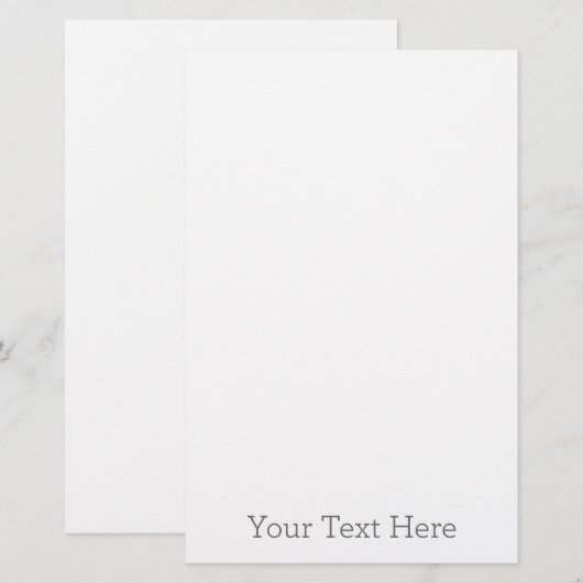 ひな形の作成 便箋 (正面/裏面)