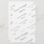 ひな形を作成カスタムする 便箋 (正面/裏面)