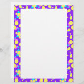 ひな形/おもしろい付きレターヘ縁どッド (正面/裏面)