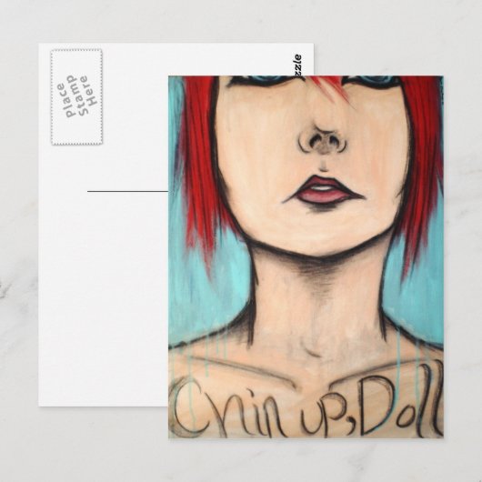 ひな形 ポストカード (正面/裏面)