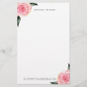 ひな形 便箋 (正面)