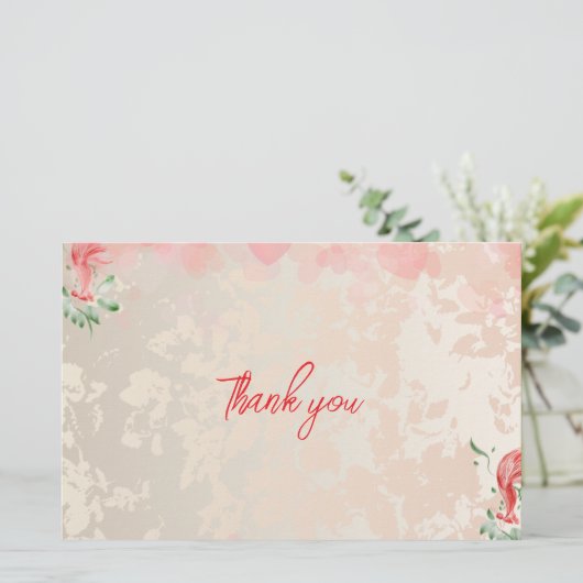 ひな形 便箋 (スタンド正面)