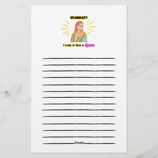 ひな形 便箋 (裏面)