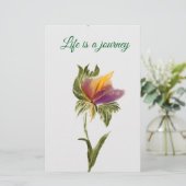 ひな形 便箋 (スタンド正面)