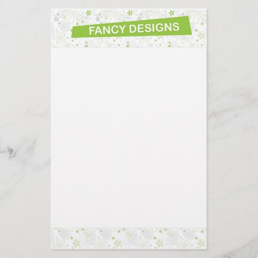 ひな形 便箋 (正面)