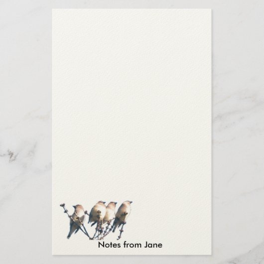 ひな形 – WaxWing – メモ元… 便箋 (正面)