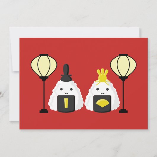 ひな祭りおにぎり (正面)