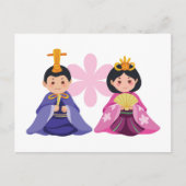 ひな祭り ポストカード (正面)