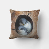 ひな鳥 クッション (裏面)