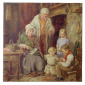 ひな鳥 タイル (正面)