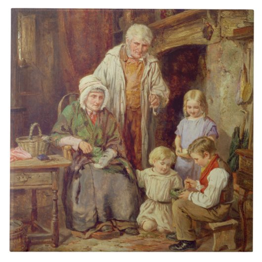 ひな鳥 タイル (正面)