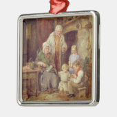 ひな鳥 メタルオーナメント (左)