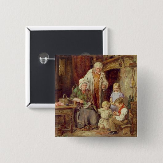 ひな鳥 缶バッジ (正面&裏面)