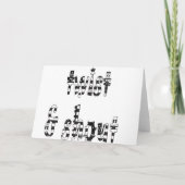 ひねって叫ぶ カード (裏面)