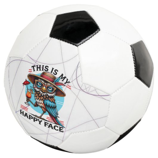 ひねりのある鳥 サッカーボール (3/4)