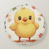 ひねりのクッション ラウンドクッション (裏面)