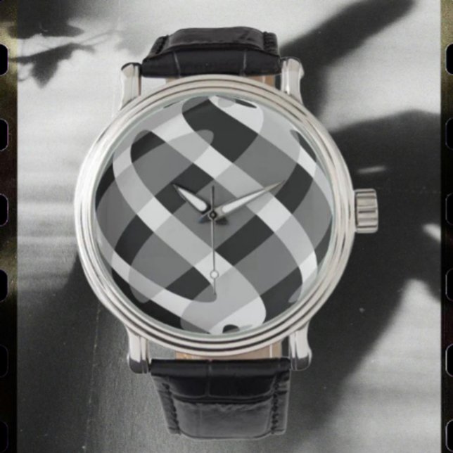 ひねりを加えた優雅さ 腕時計 (クリエイターアップロード済み)