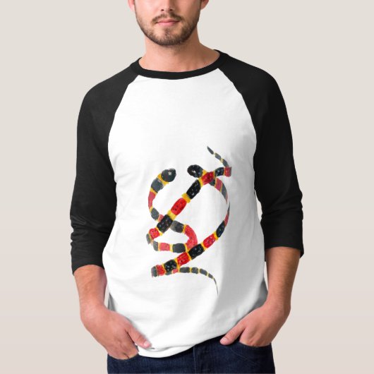 ひねりスネークアート Tシャツ (正面)