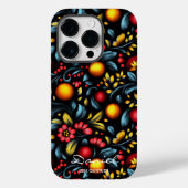 ひねりモダン付きクロマフローラ鮮やか Case-Mate iPhoneケース (裏面)