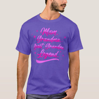 ひひおばあちゃん 少女 ガールズ フレンド Tシャツ