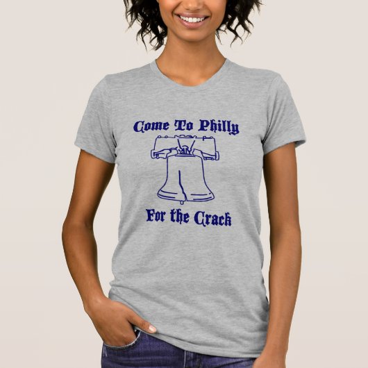 ひびのためのPhillyに来られる Tシャツ (正面)