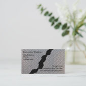 ひびクール割れ金属溶接業務 名刺 (スタンド正面)