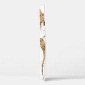 ひびモダン割れ金ゴールドホワイトスタイリストプロフェッショナル Case-Mate iPhoneケース (裏面 / 右)