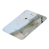 ひび割れし錆びたガラス マグネット (左側)