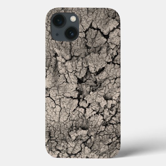 ひび割れたアーステクスカッコいいチャ Case-Mate iPhoneケース (裏面)