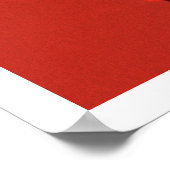 ひび割れたスマイル ポスター (角)