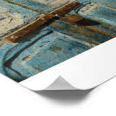 ひび割れたドア ポスター (角)