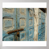 ひび割れたドア ポスター (正面)