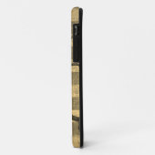 ひび割れた壁の米国国旗のヴィンテージ Case-Mate iPhoneケース (裏面/左)