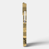 ひび割れた壁の米国国旗 Case-Mate iPhoneケース (裏面 / 左)