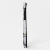 ひび割れた大理石ゴールデンアクセントMonogram Case-Mate iPhoneケース (裏面/左)