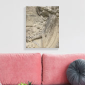 ひび割れた天使 キャンバスプリント (インサイチュ (リビング))