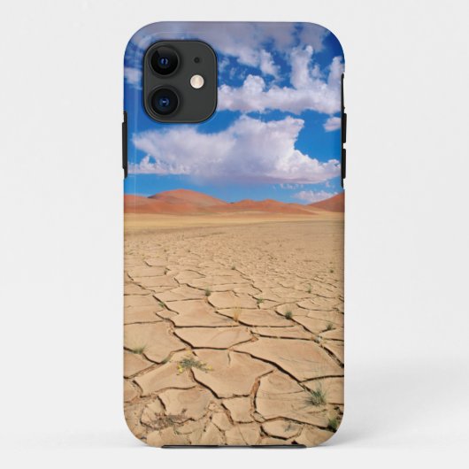 ひび割れた砂漠の平原 Case-Mate iPhoneケース (裏面)