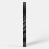 ひび割れた磁器のマスク ダーク iPhone 13 ハードケース iPhoneケース (右側面)