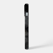 ひび割れた磁器のマスク ダーク iPhone 15 タフザケース 15ケース (左側面)