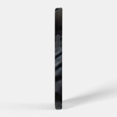 ひび割れた磁器マスク ダークラグジュアリー iPhone 12 カバー (右側面)