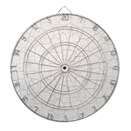 ひび割れた表面 ダーツボード (正面)