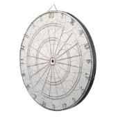 ひび割れた表面 ダーツボード (正面右)