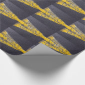 ひび割れた道路 ラッピングペーパー (角)