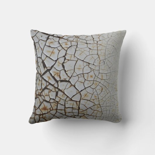 ひび割れた錆 クッション (裏面)