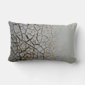 ひび割れた錆 ランバークッション (裏面)