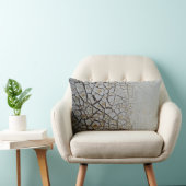 ひび割れた錆 ランバークッション (椅子)