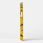 ひび割れた黄色絵を描路 Case-Mate iPhoneケース (裏面 / 右)