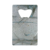 ひび割れて汚れた草 クレジットカード栓抜き (裏面)